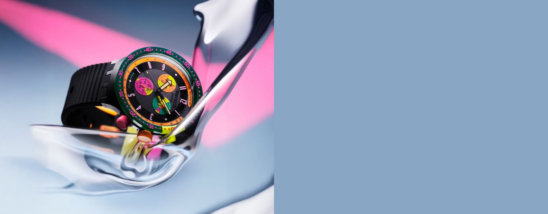 SWATCH NEON - SWATCH NEON SEPPIA SB02B104